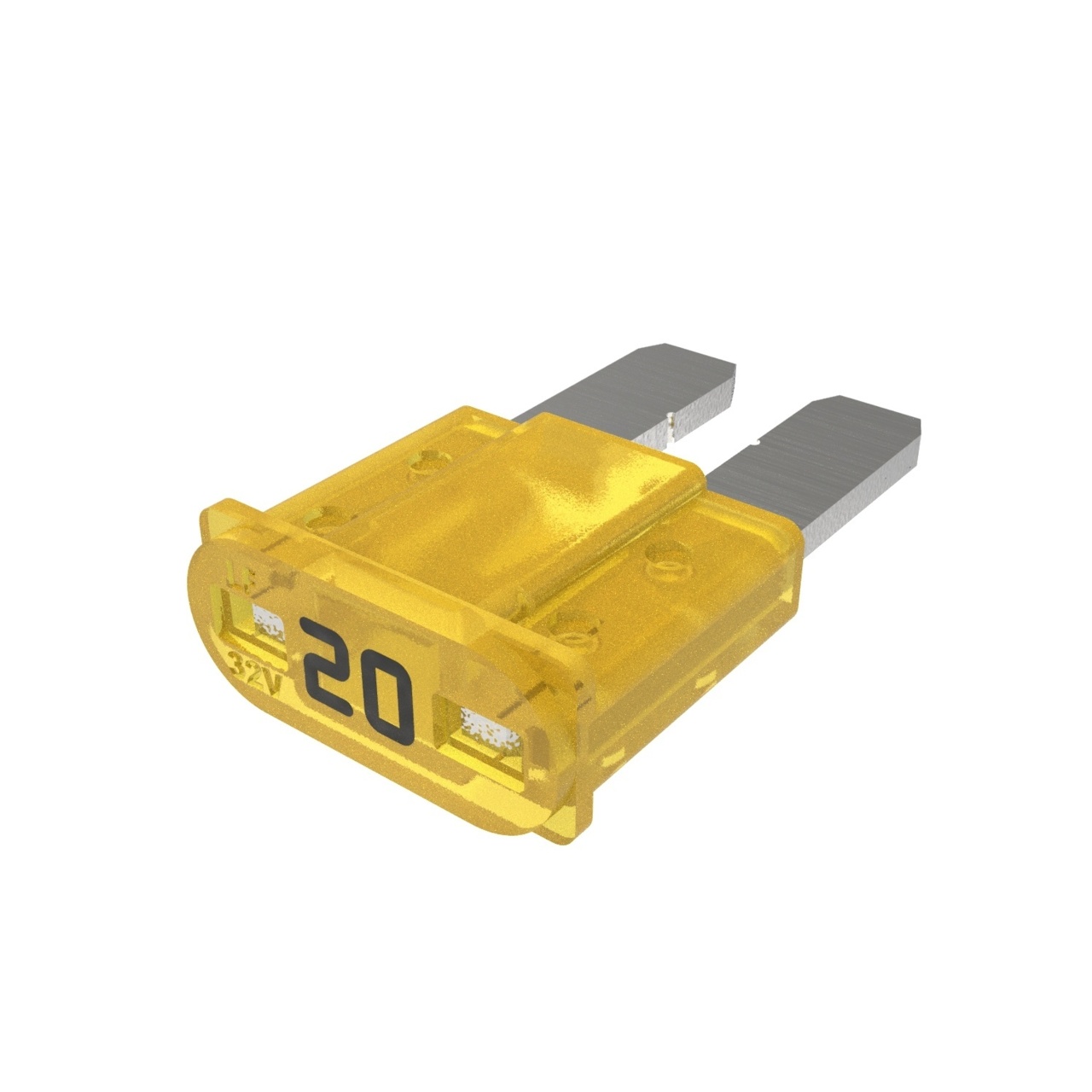 0327020.YX2S-WH | Littelfuse MICRO2 20A Fuse 32V Yellow | Suzhou Suqin