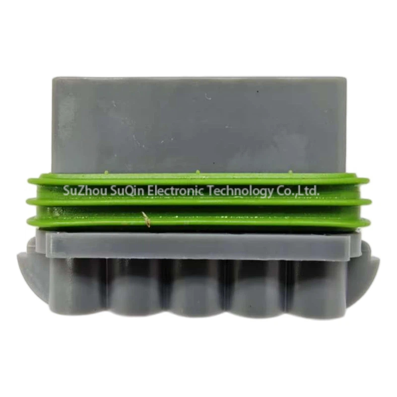 Rear view of 12084891 highlighting the silicone wire seal for high-current protection.