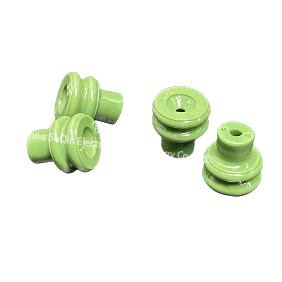 Rubber wire seal for auto connector 7157-3857-60