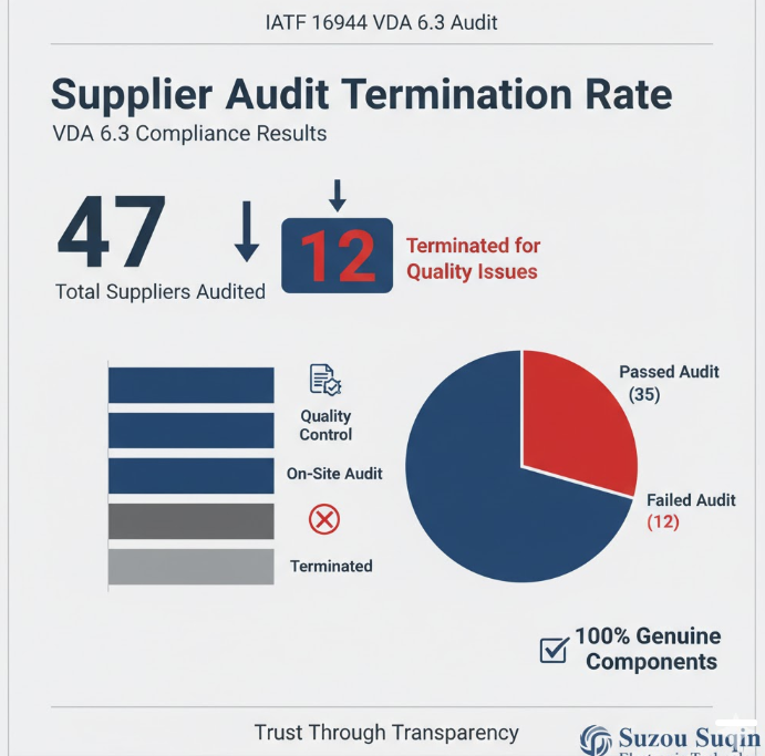 IATF 16949 VDA 6.3: Suzhou Suqin’s Level 2 Audit Guarantees 100% Genuine Automotive Connectors