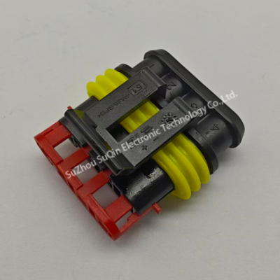 TE 282088-1 AMP Superseal 1.5mm 4-Pin Female Housing | IP67 Sealed, 48V | OEM Stock Alternative