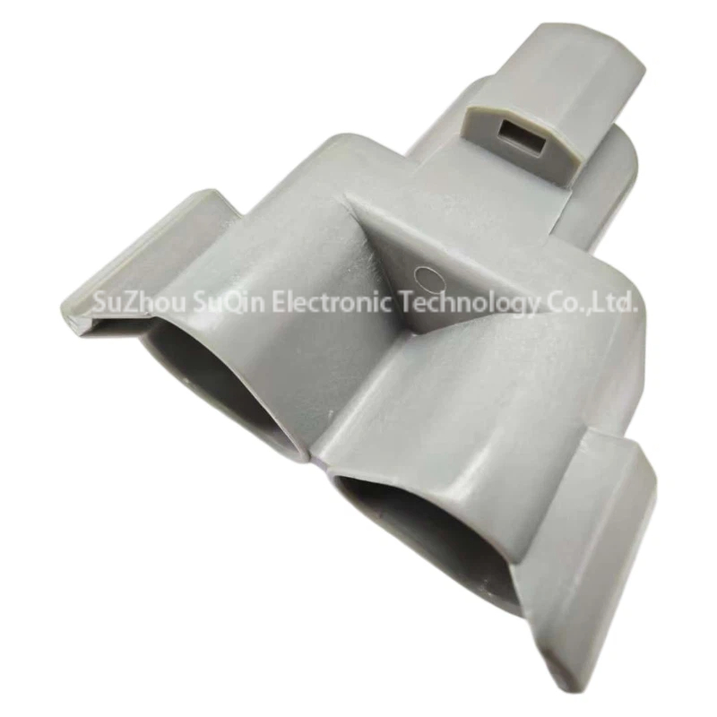 Récptacle Amphenol 3 broches AT04-3P-RY01 | Boîtier gris étanche IP67