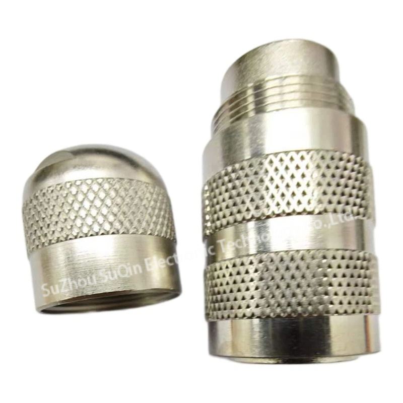 Side profile of the BINDER Series 423 metal housing showing the straight 180° cable exit.