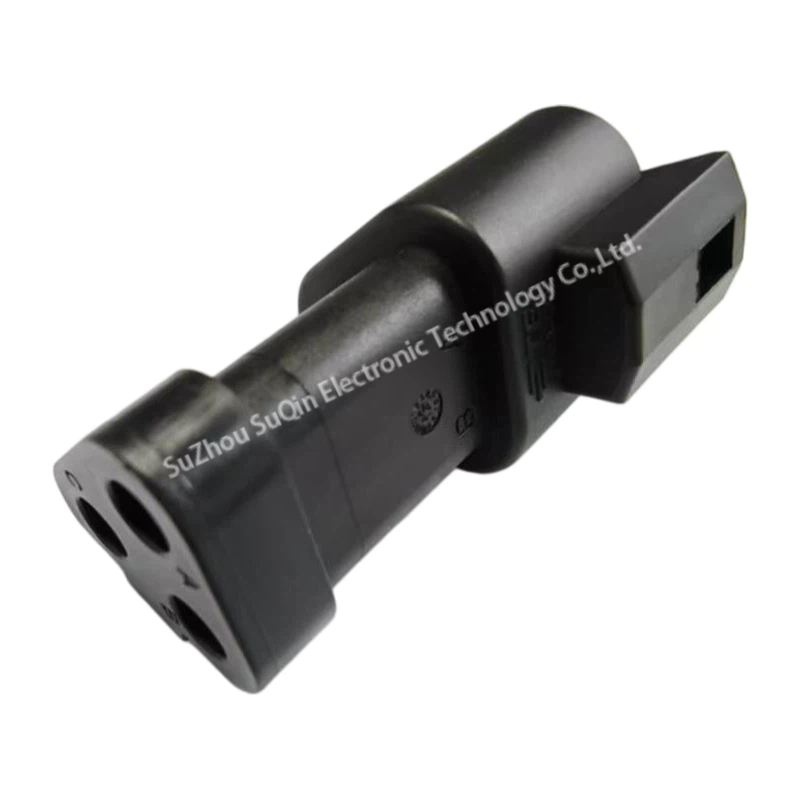 DT04-3P-E005 Receptáculo Negro de 3 Pines DEUTSCH con Tapa Final | IP68
