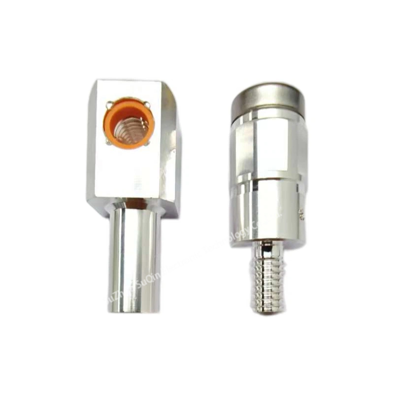 Terminal haute courant plaqué argent et manchon de blindage pour câble HVSC1P80FV116 de 16mm2.