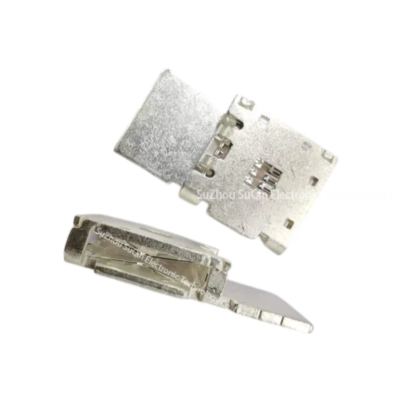 High-precision close-up of the 1 AWG silver-plated female power terminal for HVSLF18062A150.
