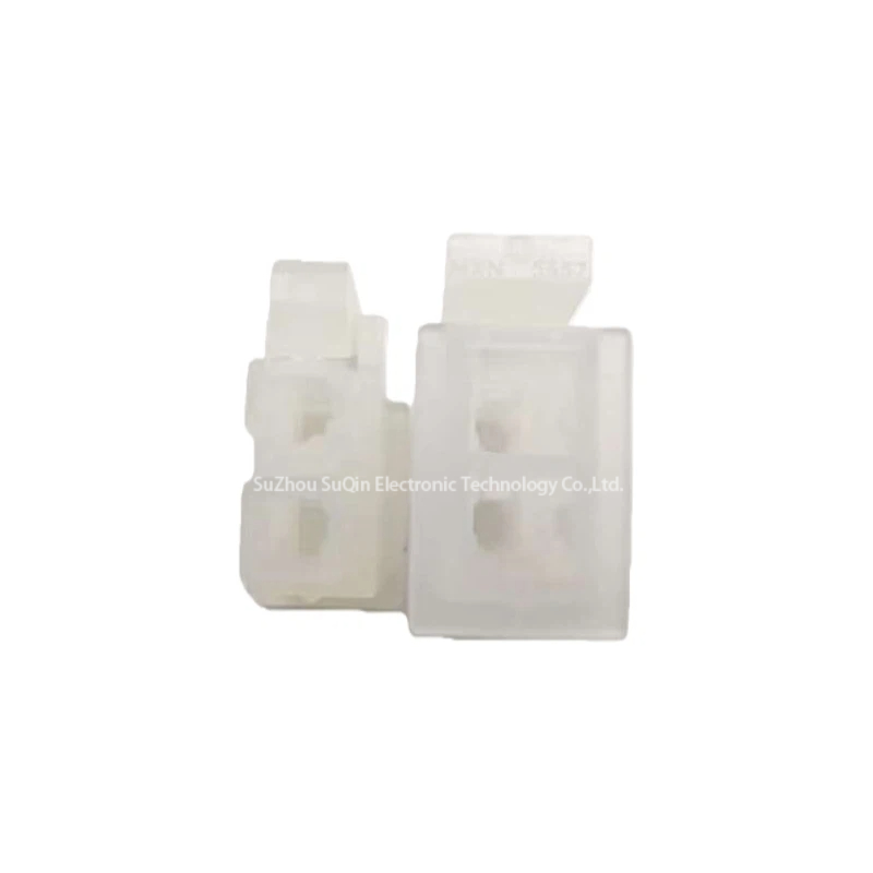 Vue détaillée de la configuration du socket à double rangée et de la polarisation du boîtier 39-01-3022.