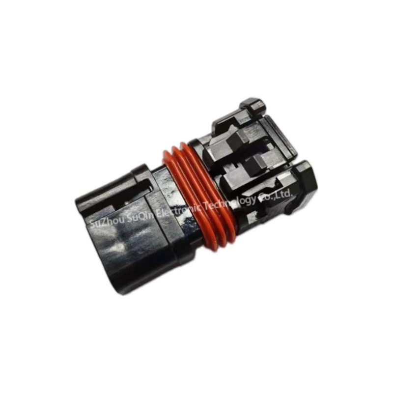 JAE MX80A04SZ1A 4-poliges wasserdichtes Steckverbindergehäuse | IP67 abgedichteter Sockel