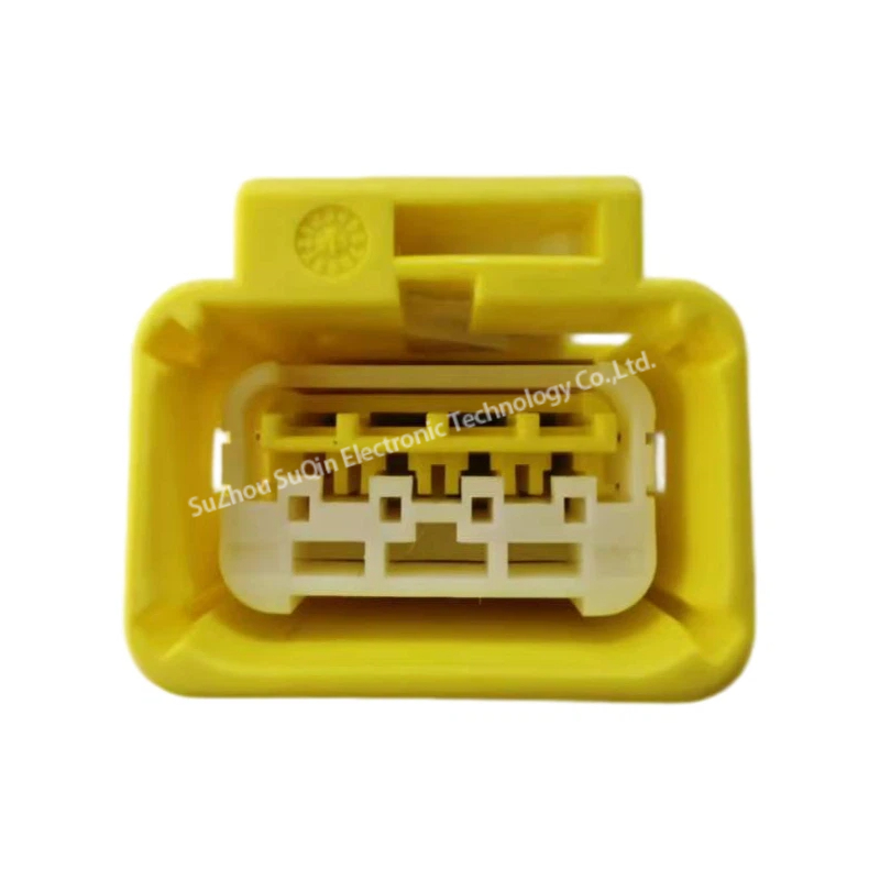 Close-up of the internal terminal cavities and coding key for SABRB-04-1A-Y.
