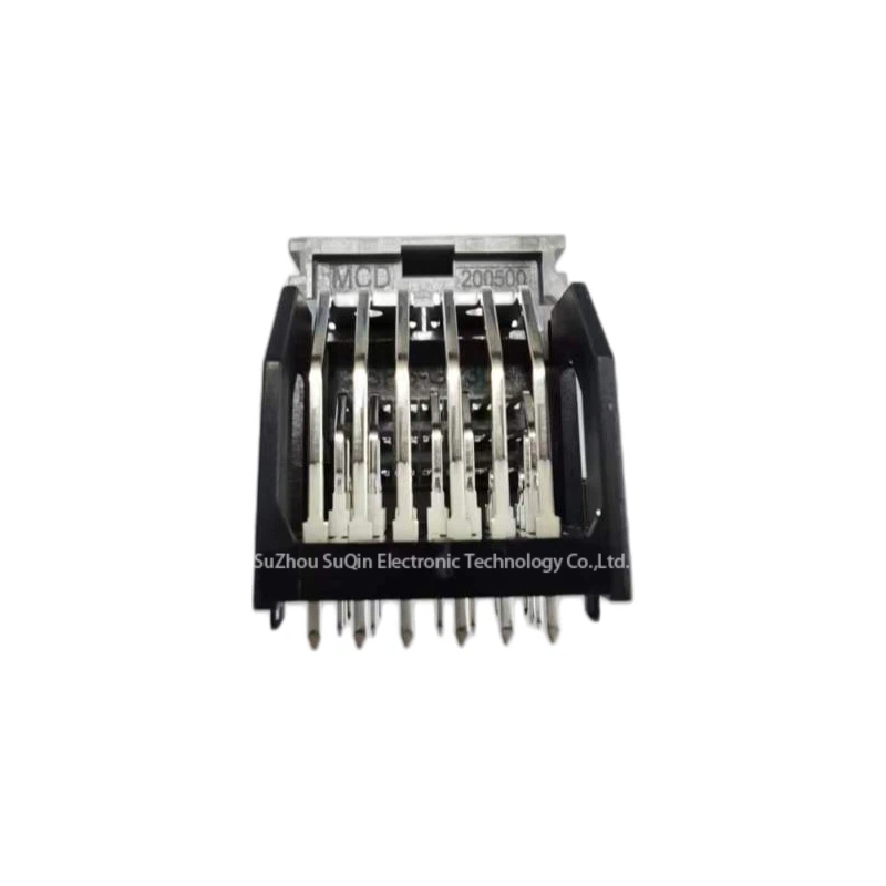 Side profile of the stAK50h header highlighting the compact right-angle height.