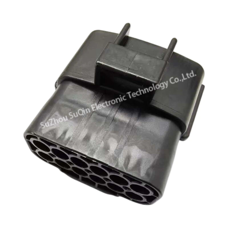 TE Connectivity 174663-2 | 12 Pin Male Automotive Housing | Black