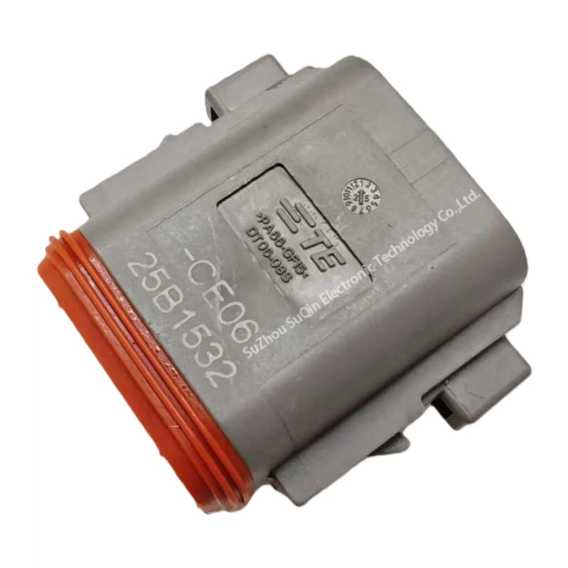TE DT06-08SA-CE06 DEUTSCH DT 8-poliger Stecker | Grau, Verbessertes Dichtungselement, Schlüssel A