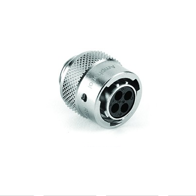 RT06104SNH03 4-poliger weiblicher Luftfahrtstecker, IP67-versiegelt, konform mit dem militärischen Standard M83723, Größe 10.