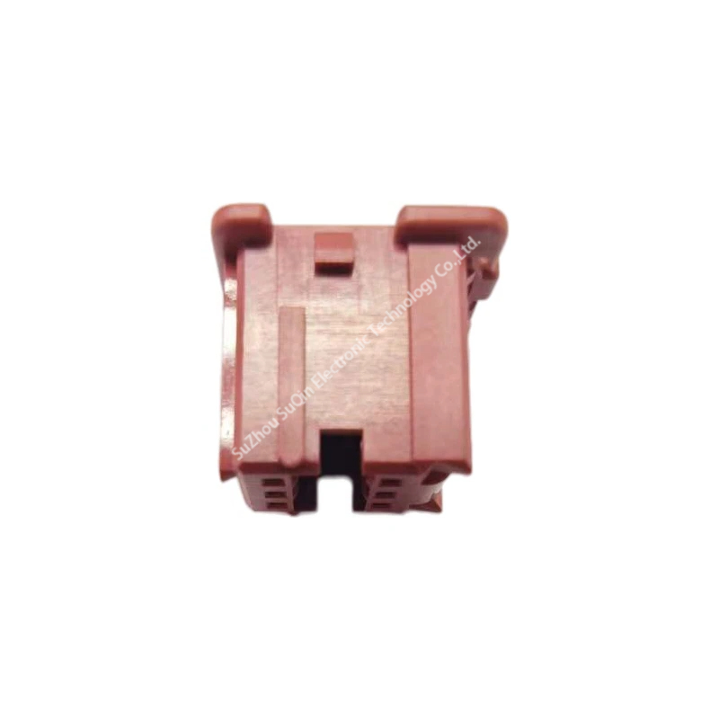 Top isometric look at JST ZNDP-06V-C-R 1.5mm pitch wire housing showing the top friction latch lock.