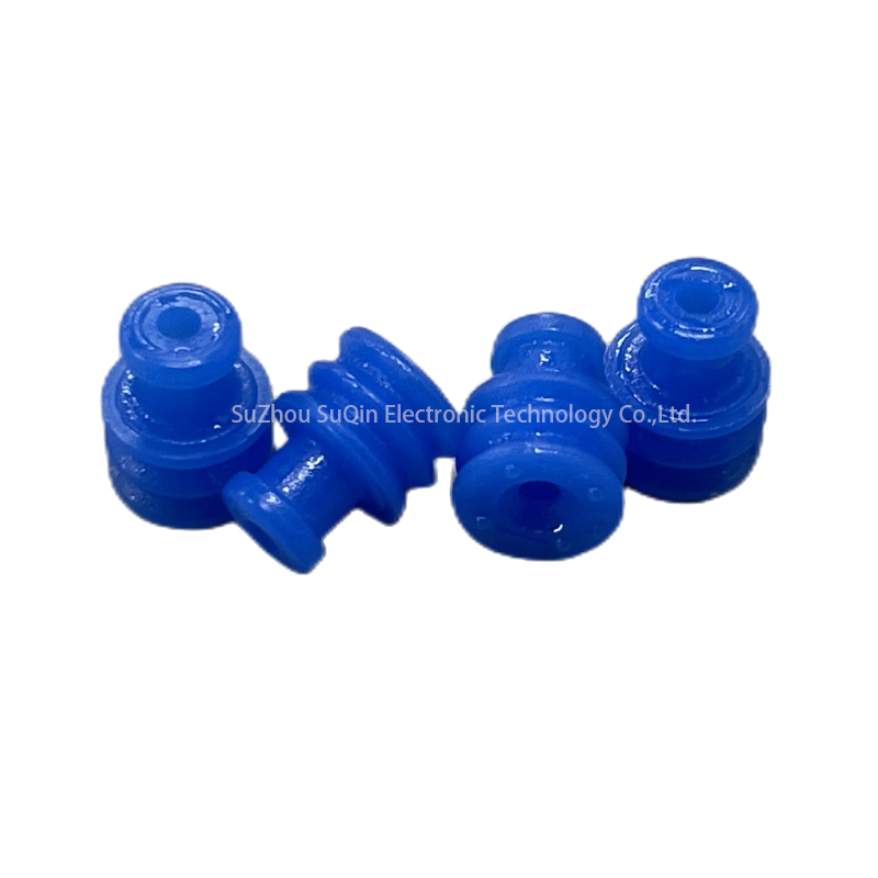 7158-3031-90 Blauer wasserdichter Stecker