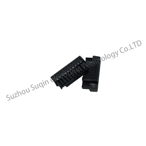 5055651001: Pas de 1,25 mm, boîtier de sertissage pour réceptacle Micro-Lock Plus, rangée unique, verrouillage positif, 10 circuits, noir