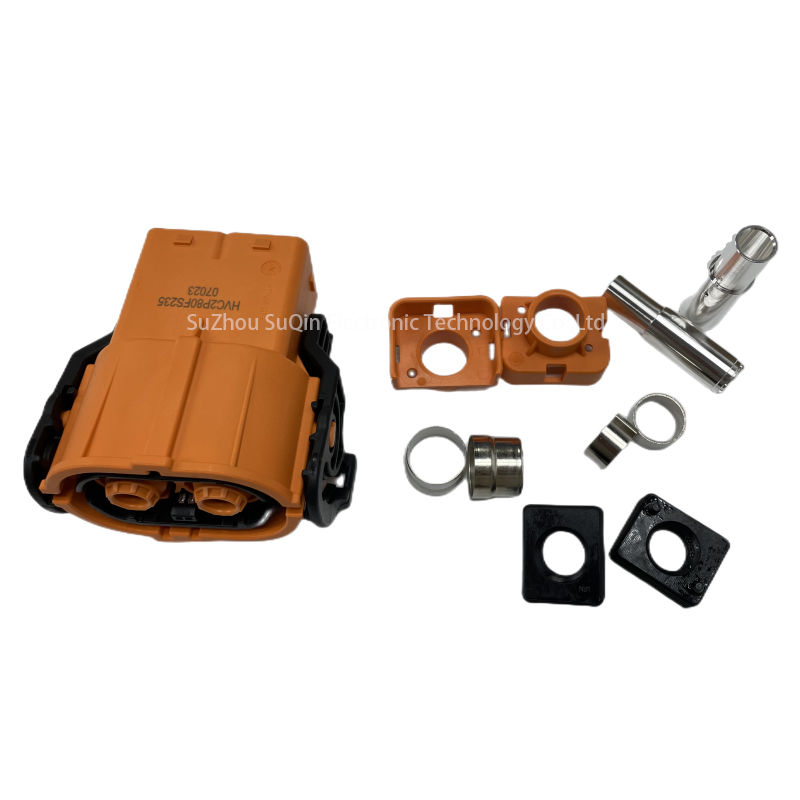 Amphenol HVC2P80FS235 Automobile connector 2 core plug sheath plastic