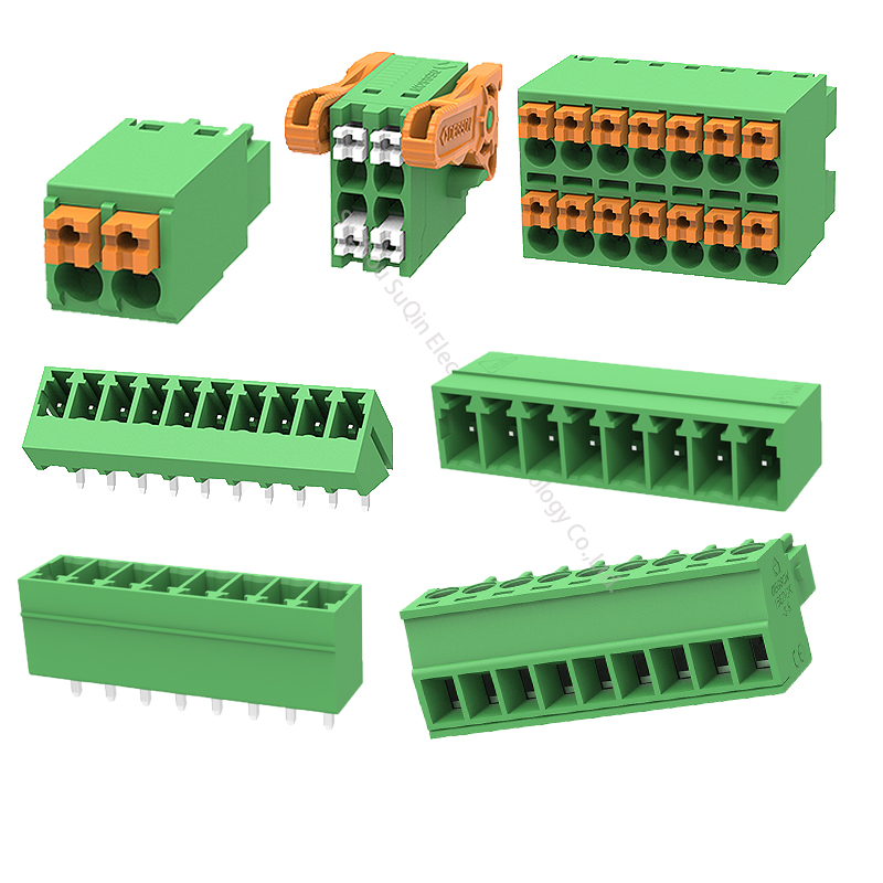 28~16AWG Universal-Installations-PCB-Stecker 15EDGK-3.5 Kompatibel mit mehreren Steckdosentypen 10010000035