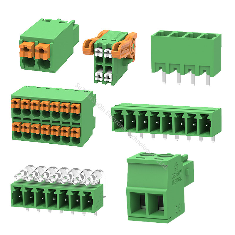 Prise PCB universelle DEGSON 28~16AWG, installation, compatible avec plusieurs types de prises 15EDGK-3.81