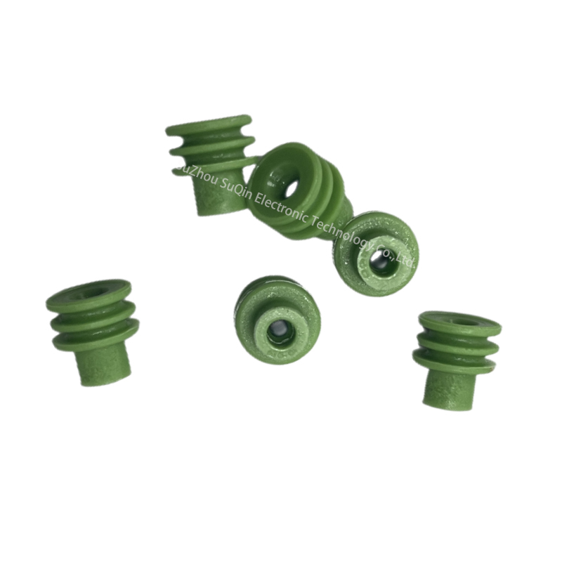 Aptiv verde, cable suelto individual redondo de 1 vía, sello de cavidad 15324982