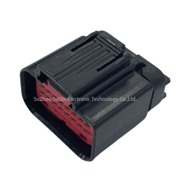 Connecteur de faisceau de câbles automobile étanche femelle à 16 broches 1438031-1