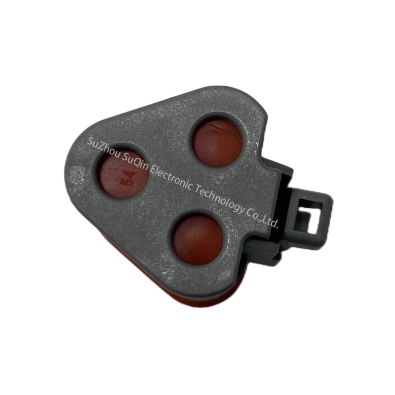 Connecteur de faisceau de câbles automobiles étanche à 3 broches mâle/femelle DT06-3S-P006