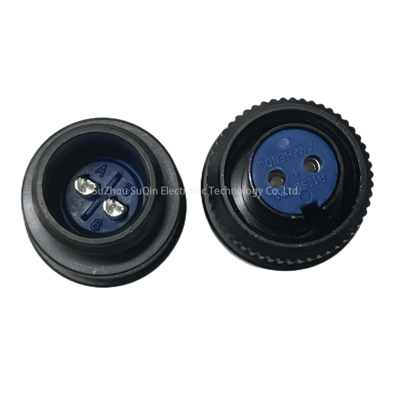 Circular MIL Spec Connector 2P Strt Socket Plug